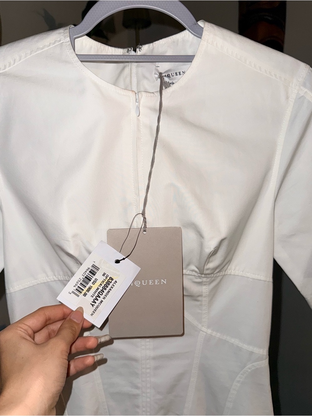 Alexander McQueen White Dress - Picture 6 of 11